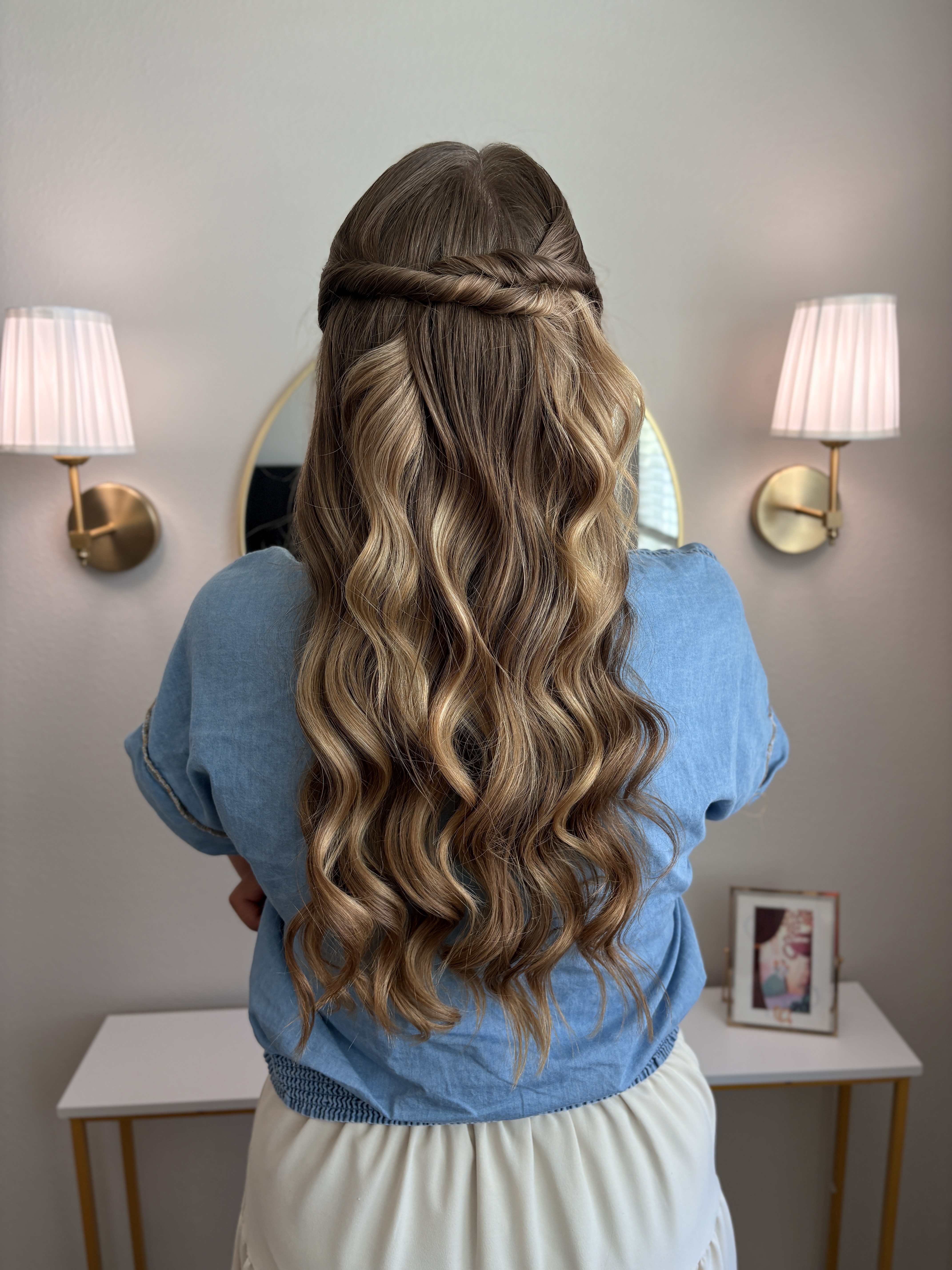 Half Up / Half Down 13